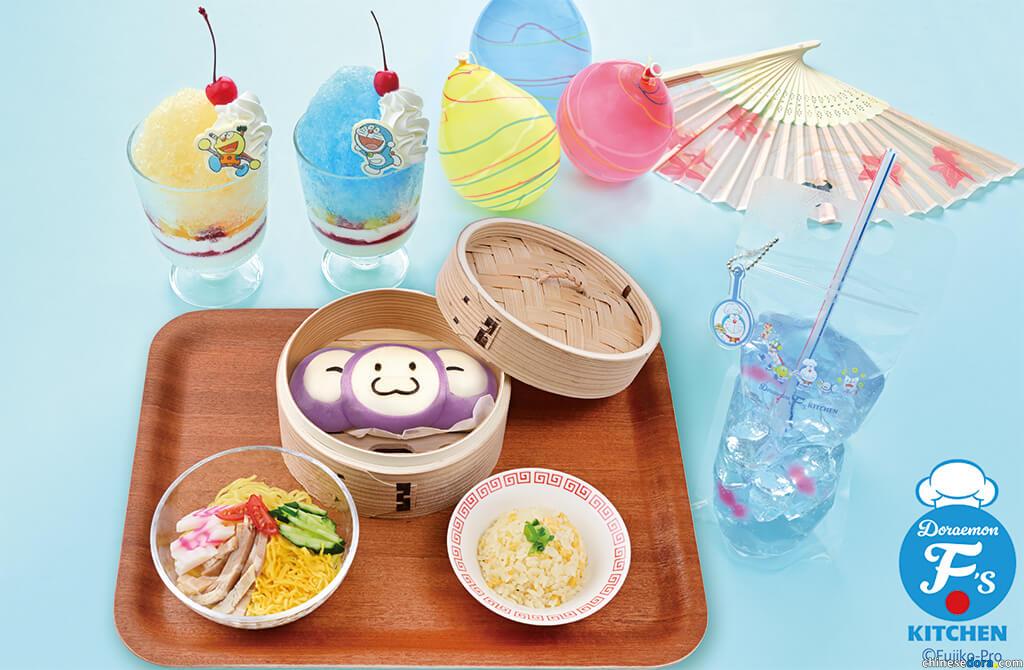 [日本] Doraemon F’s Kitchen「夏祭嘉年華」上線　消暑餐點7/11~8/31期間限定登場