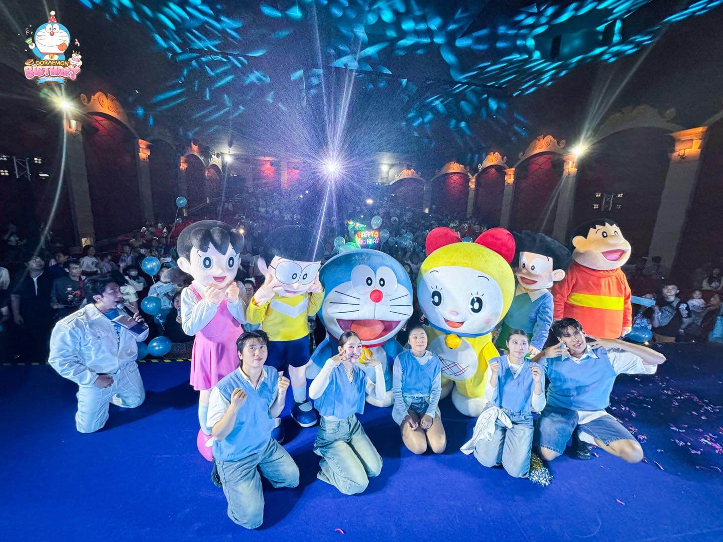 [國際] 泰國Doraemon Birthday Party歡樂指數最高點　9/3精彩節目連環送上　動畫放映與人偶見面會炒熱全場氣氛