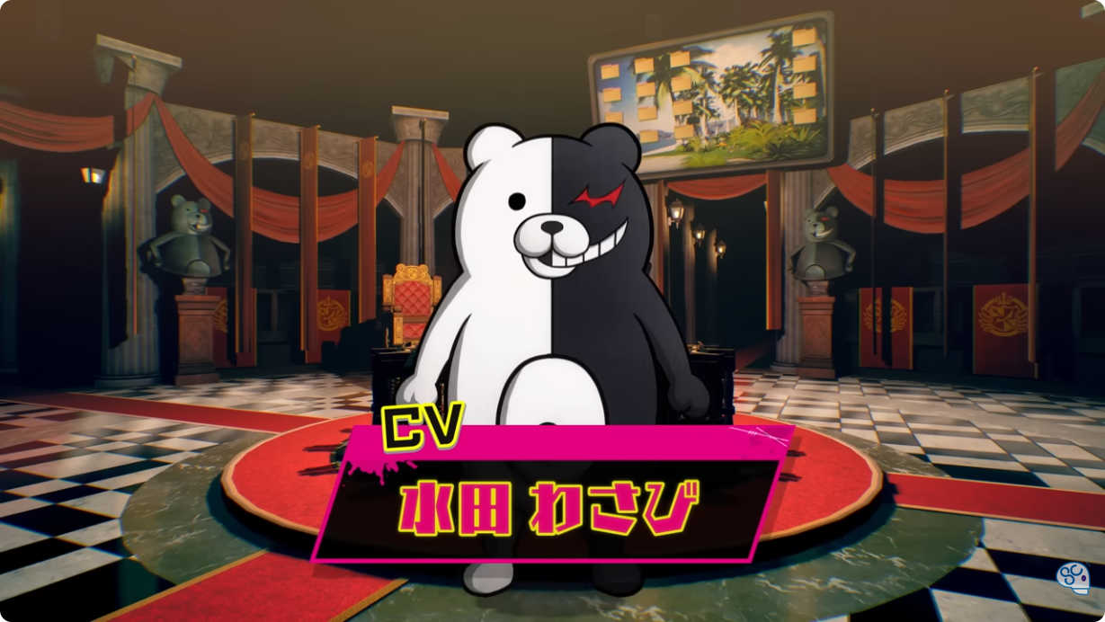 [日本] 人氣遊戲《超級槍彈辯駁 2×2》黑白熊由「哆啦A夢」現任聲優水田山葵接任　粉絲表示：「夢幻的接任人選」