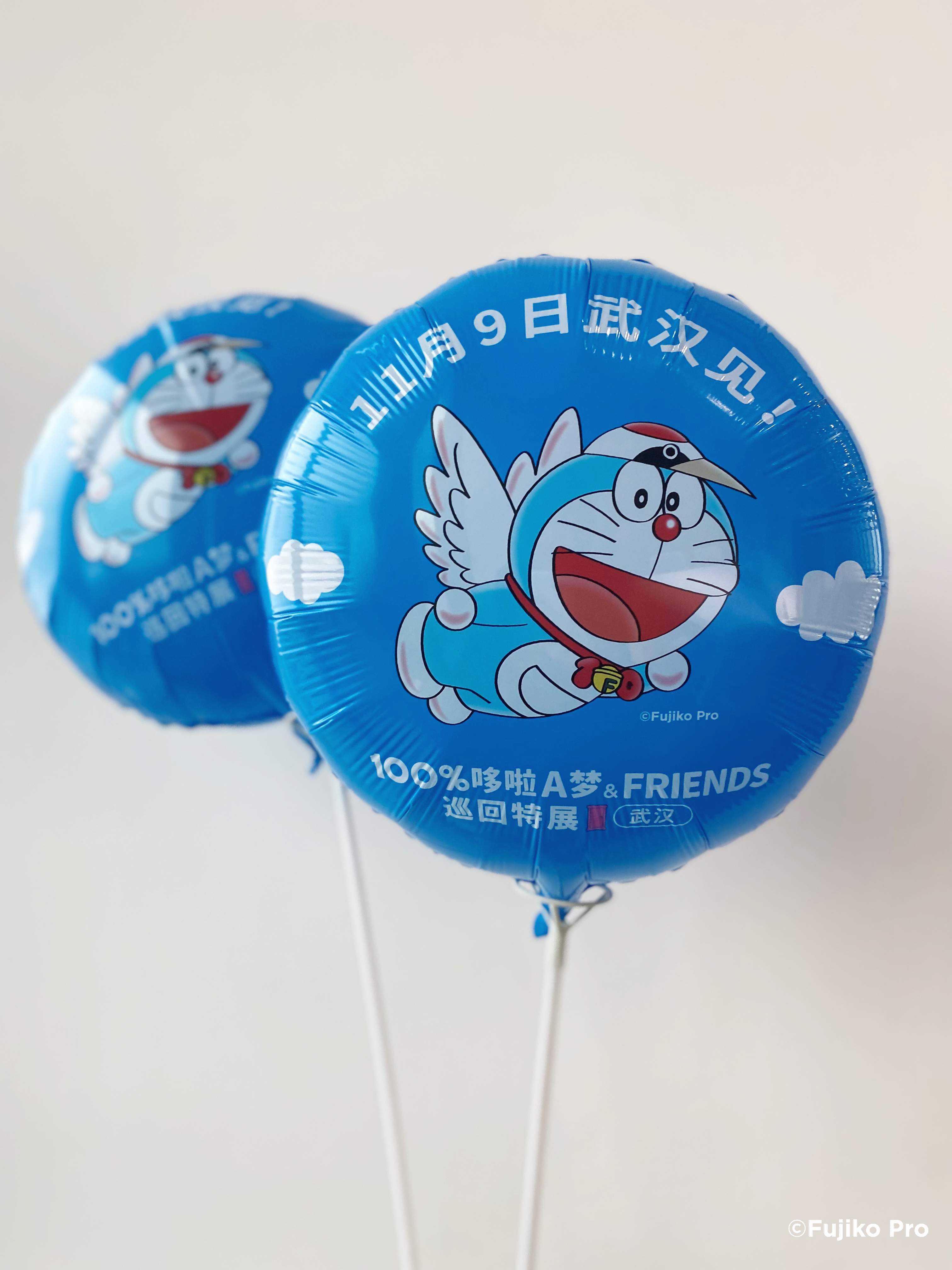 [大陸] 武漢站預熱！恒隆廣場11.1~2限定免費派發「100%哆啦A夢&FRIENDS」丹頂鶴圖案氣球