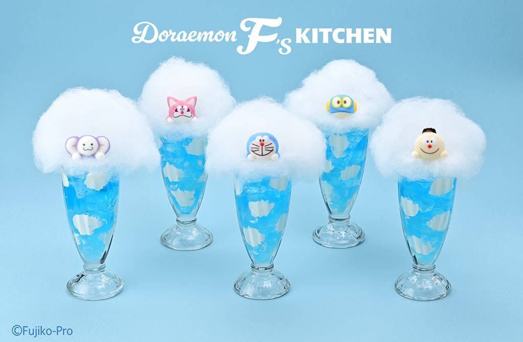 [日本] 「Doraemon F’s Kitchen」新推出天藍色蘇打&哆啦A夢奶油麵包