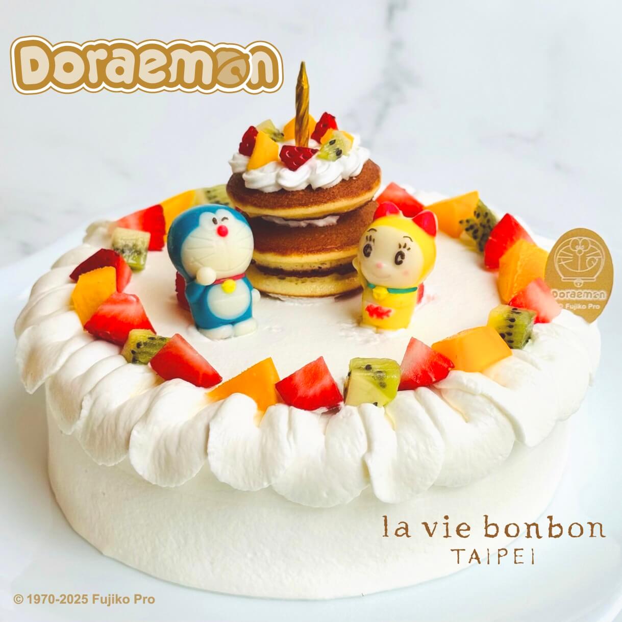 [台灣] 可愛到捨不得吃！台北 La Vie Bonbon 推出「哆啦A夢主題蛋糕」甜點系列　打造幸福味覺回憶