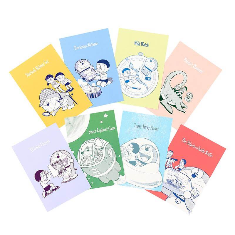 [日本] THE DORAEMON STORE 獨家推出漫畫單元插圖明信片　10.23線上線下同步新上市