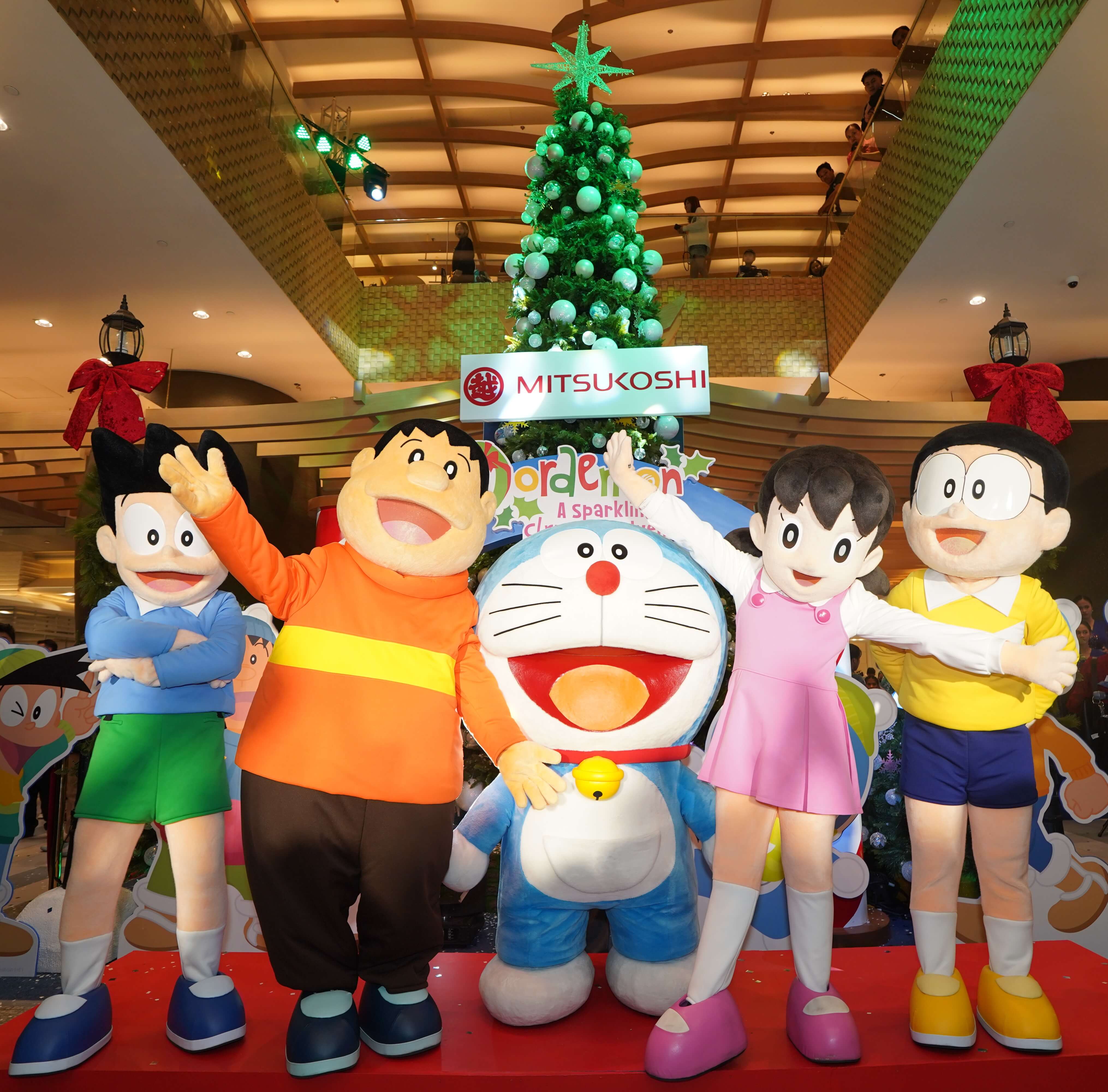 [國際] 菲律賓 MITSUKOSHI BGC 以「哆啦A夢：閃耀的冒險」主題佈置迎接聖誕佳節