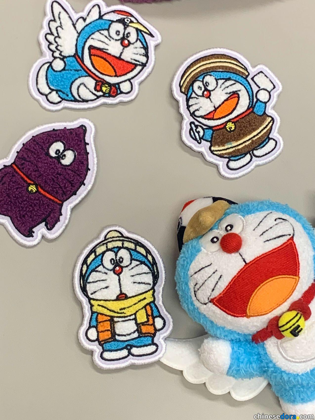 [大陸] 武漢限定丹頂鶴毛絨+刺繡胸針　預計11.22登陸「100%哆啦A夢&FRIENDS」紀念品商店