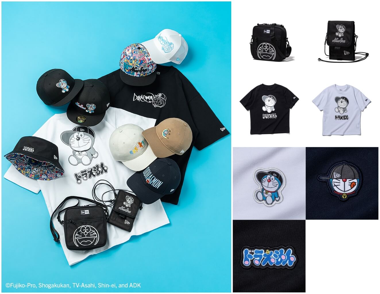 [日本] 哆啦A夢 × NEW ERA 2026 最新聯名登場！原創帽款與服飾系列 1 月 15 日正式開賣