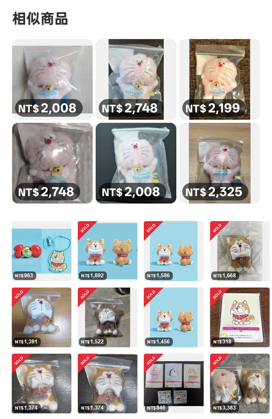 [東京] 「100% DORAEMON & FRIENDS」展覽第三天　柴犬、櫻花哆啦玩偶與部分品項當日缺貨