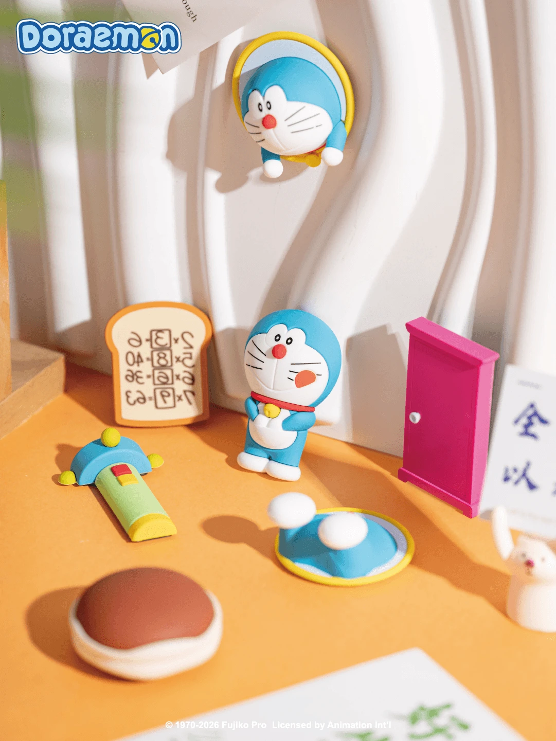 [商品] 為冰箱妝點一下吧！「哆啦A夢盲盒冰箱磁鐵」台灣MOMO購物通路販售中