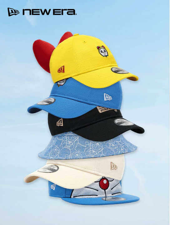 [大陸] NEW ERA 《哆啦A夢》聯名系列登場　成人、兒童款帽飾與服飾同步推出