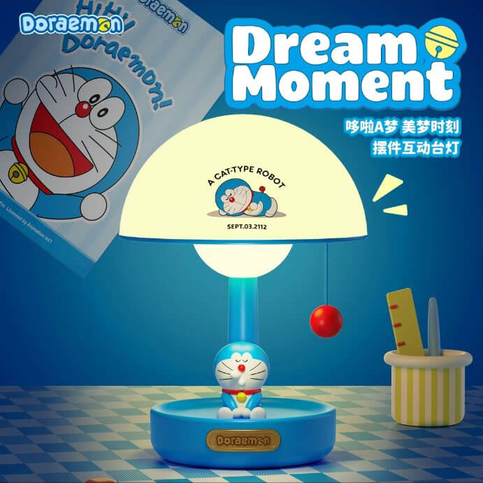 [大陸] ROCK推出哆啦A夢 Dream Moment 互動檯燈　語音控制、30分鐘定時關燈一次擁有