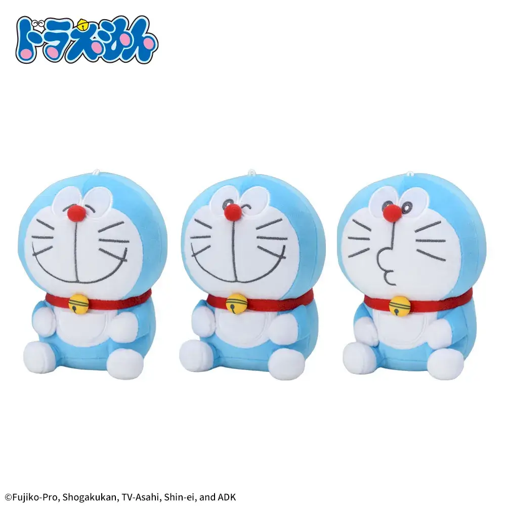 [日本] 哆啦A夢變得圓滾滾！SEGA全新「Pocha Chima」娃娃3種表情9月登場