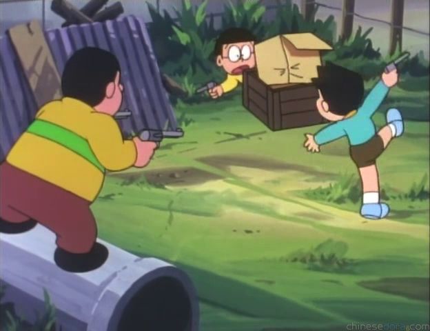 大山版#518 大雄當槍手(下集)／大雄變成神槍手下集（のび太・ガンマンになる！（後））