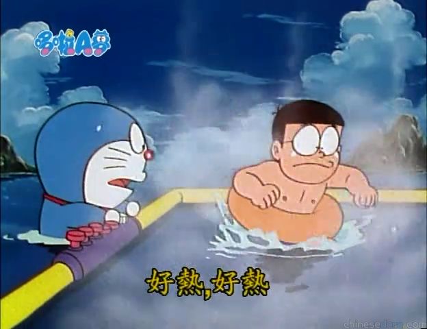 大山版#1236 大雄的體力實在太差了，哆啦A夢好讓他喝這種運動滿足水，等他變成一個小人之後，再叫他走路到靜香家藉以增加他的運動量。結果縮小後的大雄卻失蹤了，大雄一人置身險境，哆啦A夢一行人於是決定一起縮小後去拯救大雄，讓大雄順利走到靜香家。（うんどうまんぞく）
