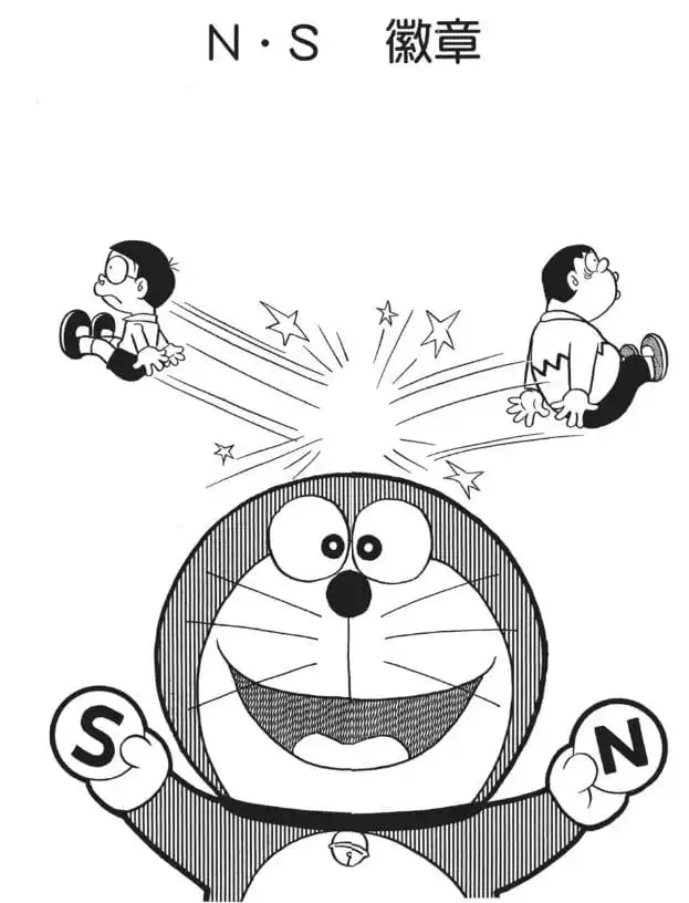 N˙S徽章/南北極徽章（N・Sワッペン）