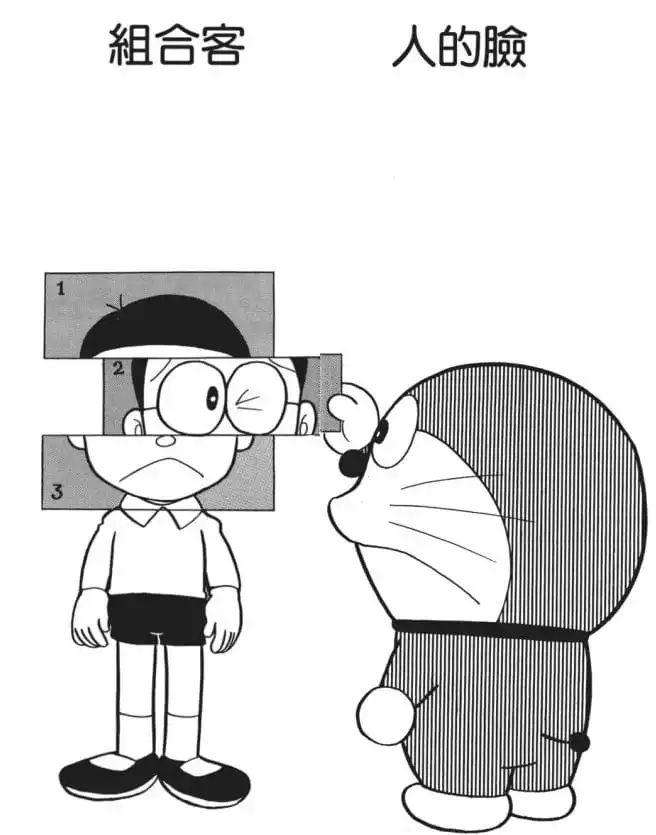 組合客人的臉/組合五官（お客の顔を組み立てよう）
